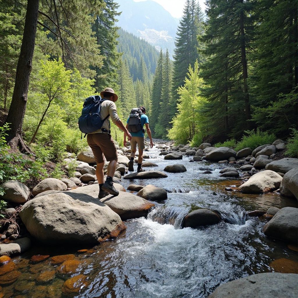 Creek crossing