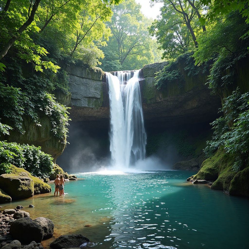 Waterfall trail