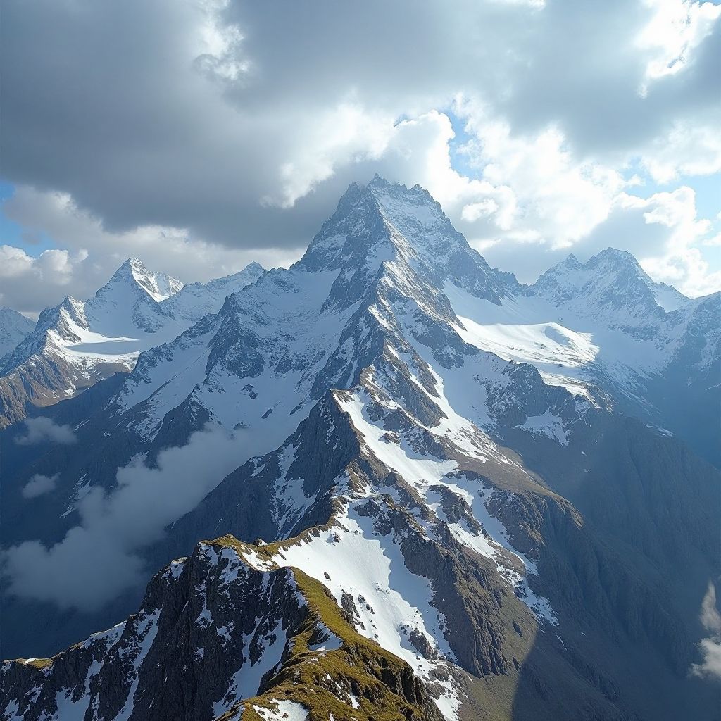 Alpine hiking