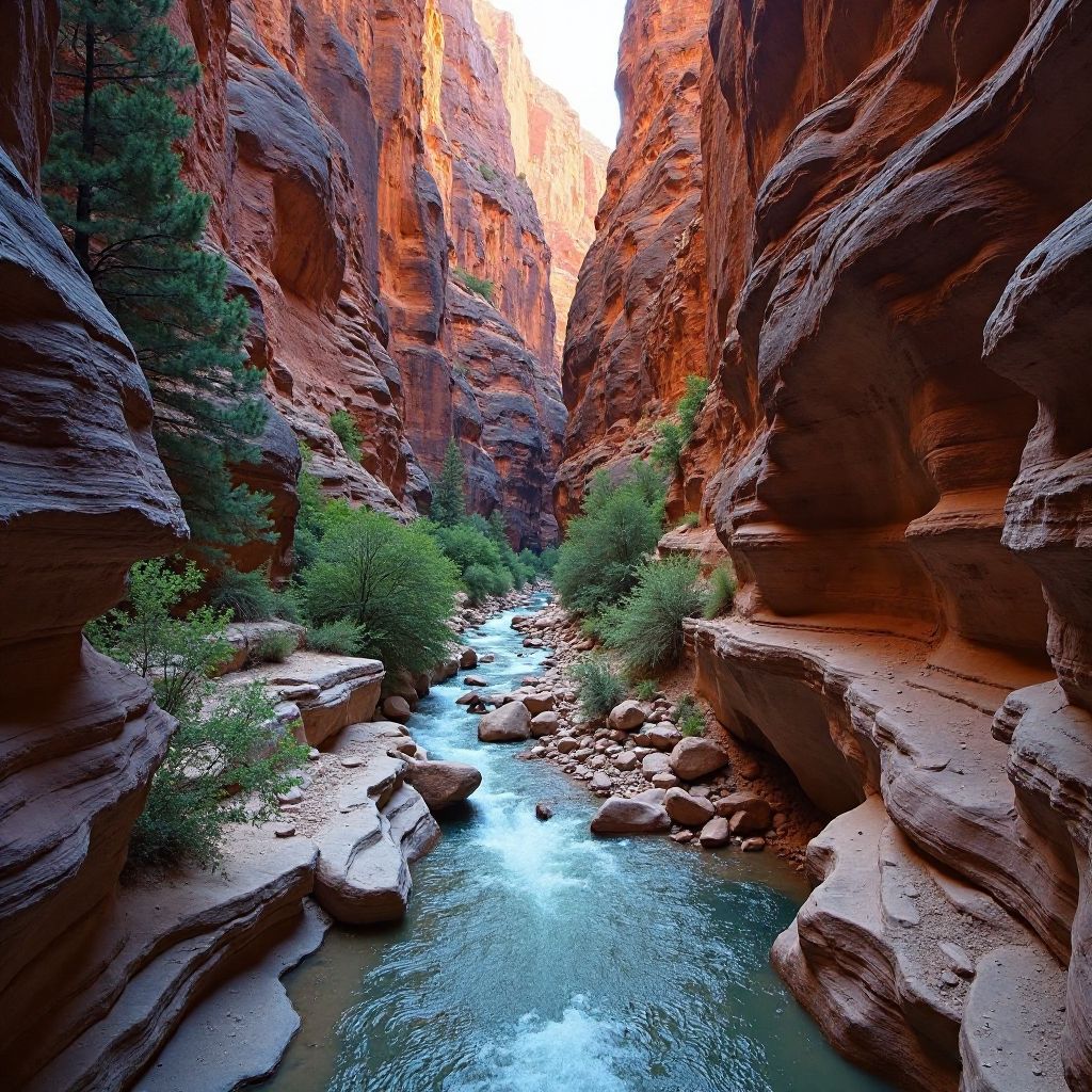 Gorge walking